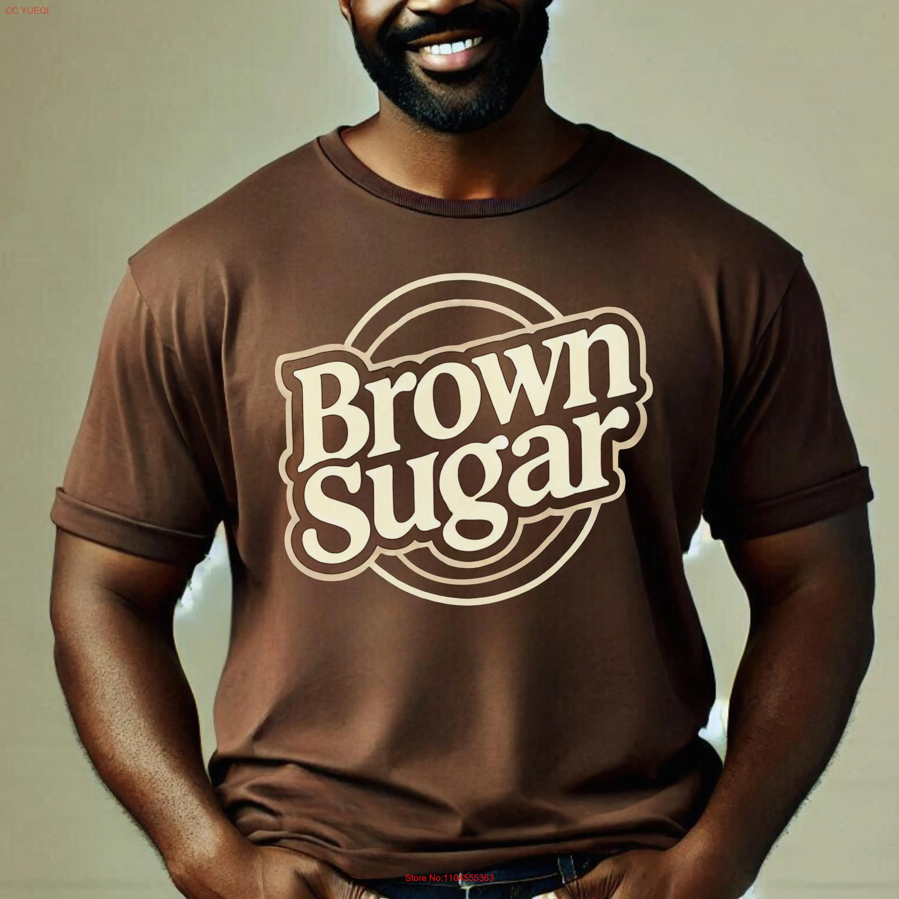 

Retro Brown Sugar T Shirt Vintage Hipster Throwback Cool Urban Top Classic Apparel long or short sleeves