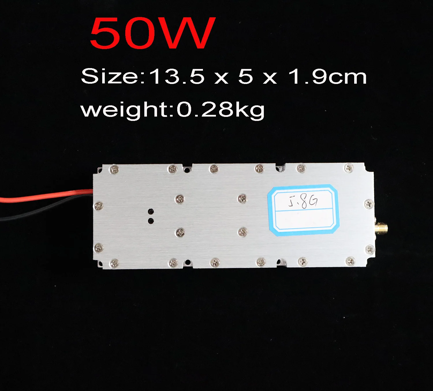 50Watts 900mhz 1.2Ghz 5.2G 5.8G Anti-drone For Power Signal shield Amplifier Module Customization