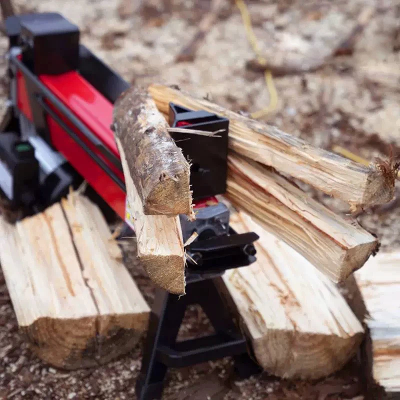 Log Splitter Electric, 4-Ton Hydraulic Log Splitter, 800pcs/H Electric Log Splitter, 2000W-2200W Wood Splitter, Horizontal