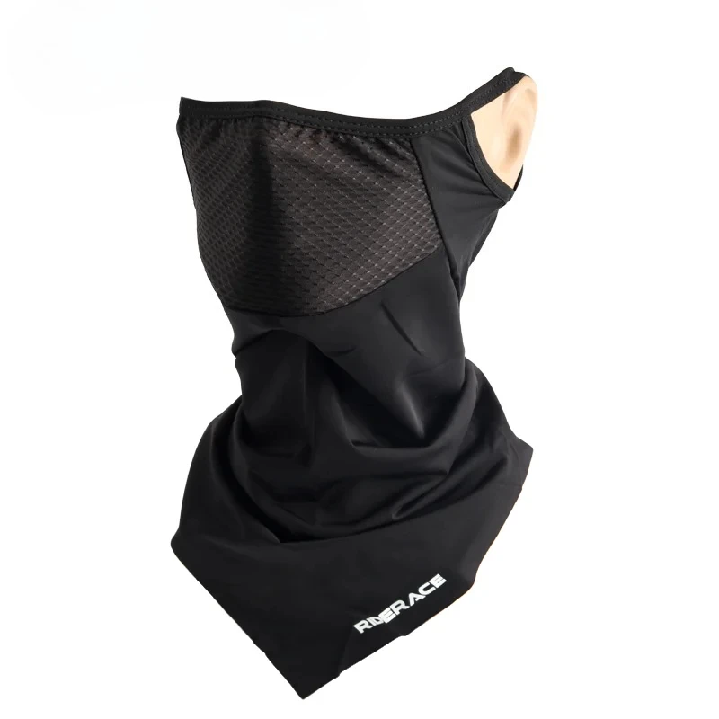 قناع وجه لركوب الدراجات، فلتر مقاوم للغبار، قناع نصف وجه للدراجة من الحرير الجليدي، باندانا رياضية قابلة للتنفس للحماية من الشمس للرجال والنساء #1