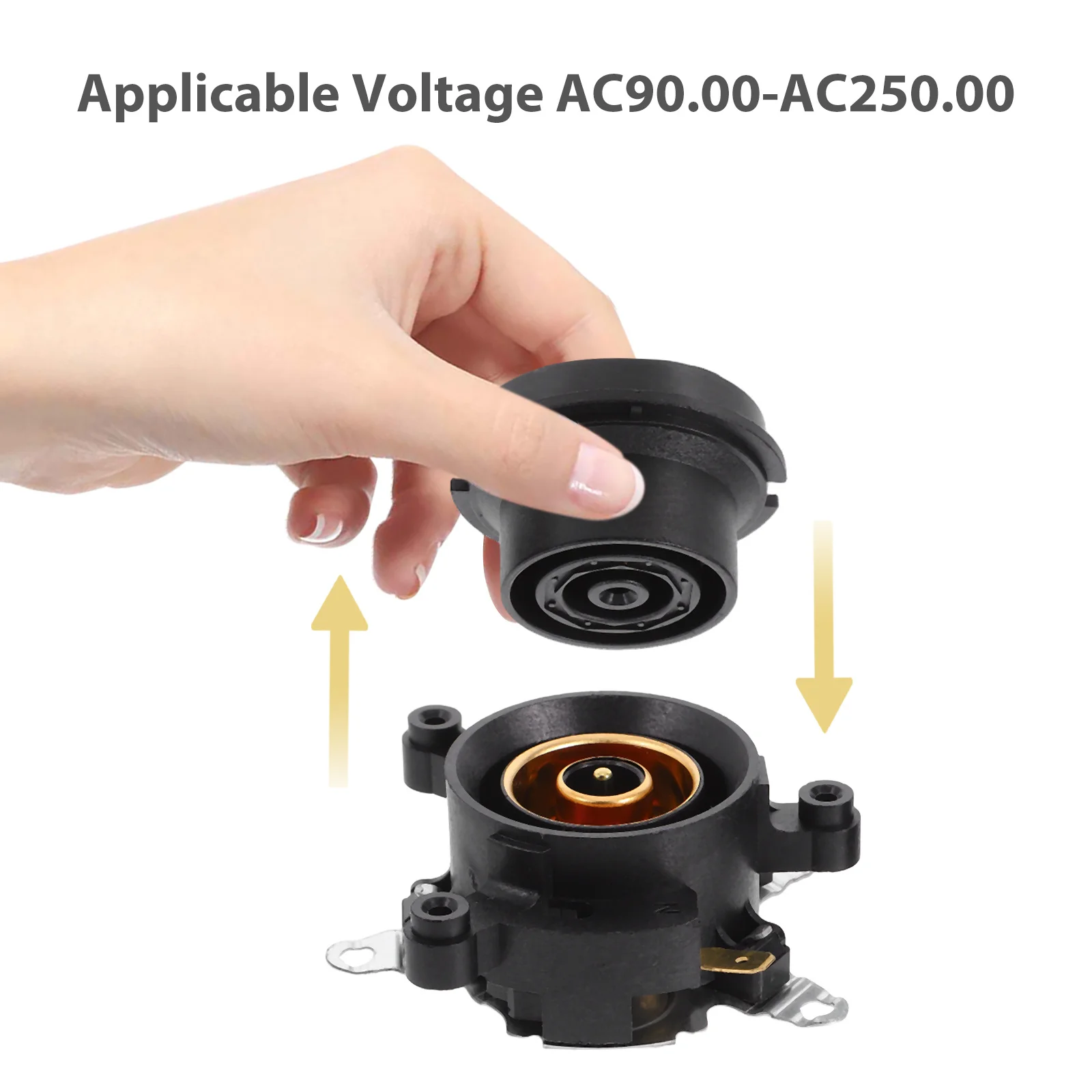 4Sets Electric Kettle Temperature Control Base Thermostat Switch for Precise Heating Safety Protection Easy Installation