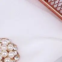 

10pcs Pearl Rhinestone Embellishments Buttons Flatback Decorative For Handicraft
