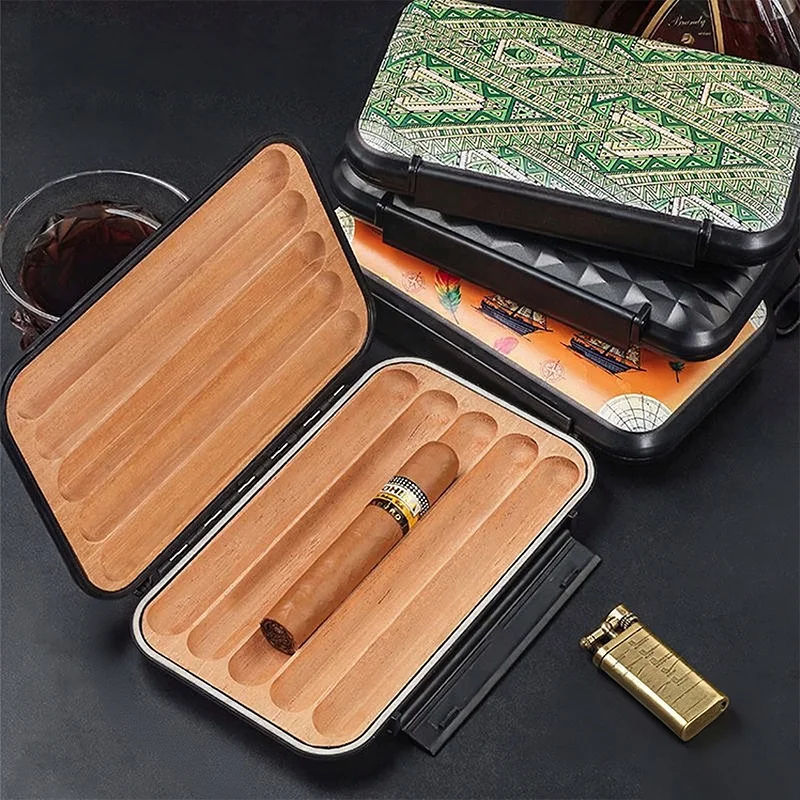 portable-abs-hard-cigar-travel-case-cedar-wood-liner-5-cigars-storage-box-shockproof-waterproof-cigar-holder-smoking-gift