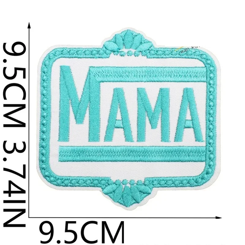 Doppia pistola ragazza cowboy occidentale ricamo adesivo in stoffa borsa scarponi decorativi ricamo computer capitolo ragazzo