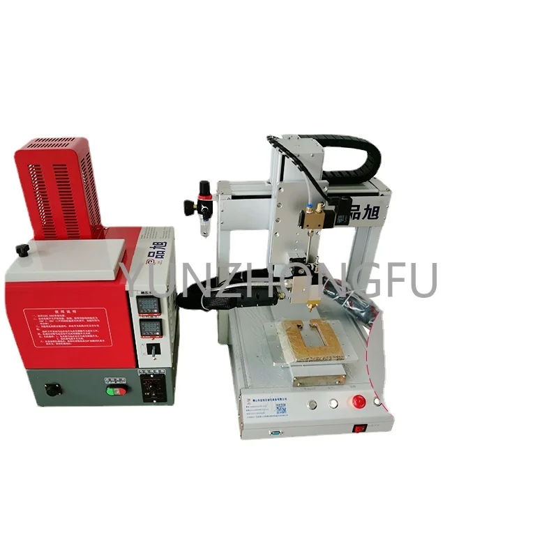 Hot Melt Adhesive Full-automatic Glue Dispenser Industrial Production Packaging Colloidal Particle Plastic Block Handheld Gluing