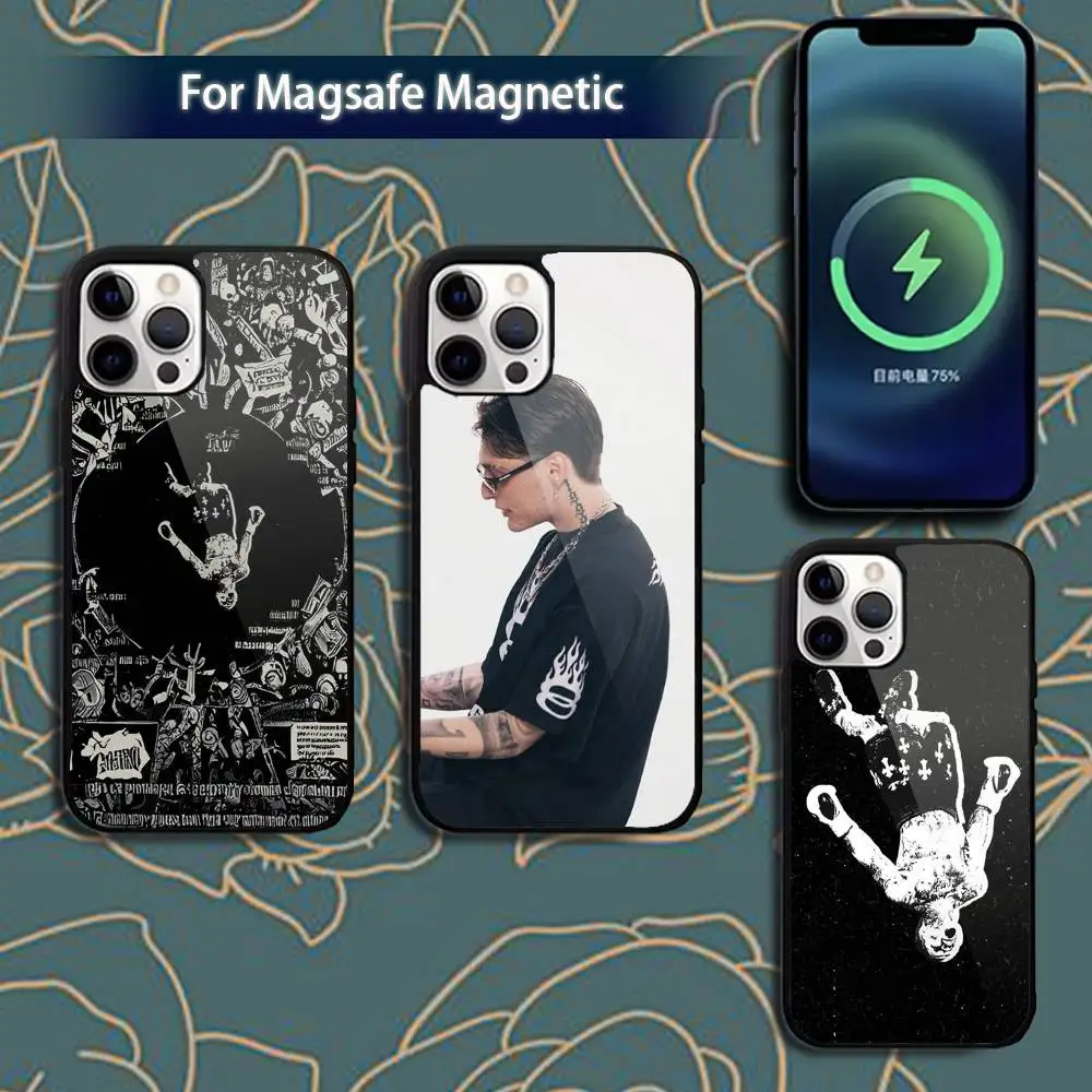 

G-Gervonta P-Peso Pluma (1) Phone Case For iPhone 16,15,14,13,12,11,Pro,Max,Plus,Mini,Magsafe,Magnetic Wireless Charging Case