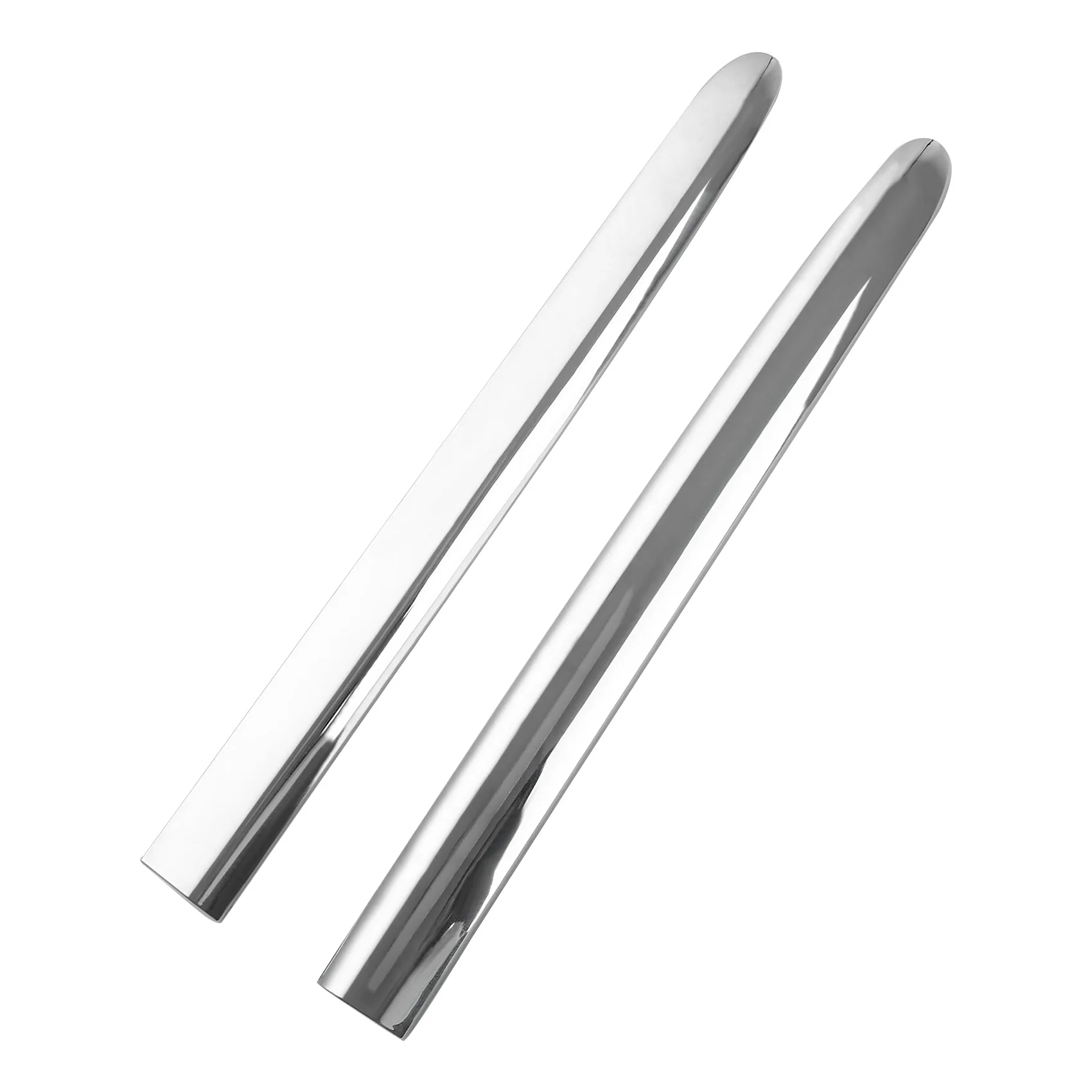 

Motorcycle Left Right Chrome Saddle Bag Decoration Strips For Honda Goldwing GL1800 2001-2011