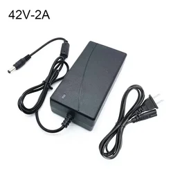 42V 2A Universal Lithium Battery Charger For 36V Hoverboard Self-Balancing Scooter 100-240V AC Power Supply Adapter 5.5mm Plug