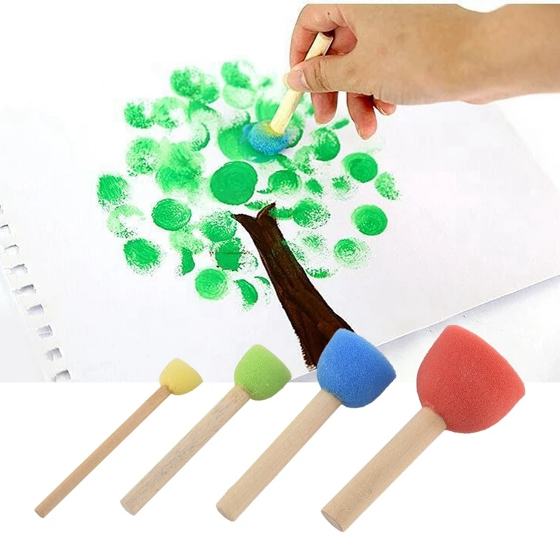 

Ассортимент Pouncer для пенопласта — набор липперов для рисования губкой, 24 шт./упаковка — набор значений пены для пенопласта — 1,5 см, 2 см, 3 см, 4 см