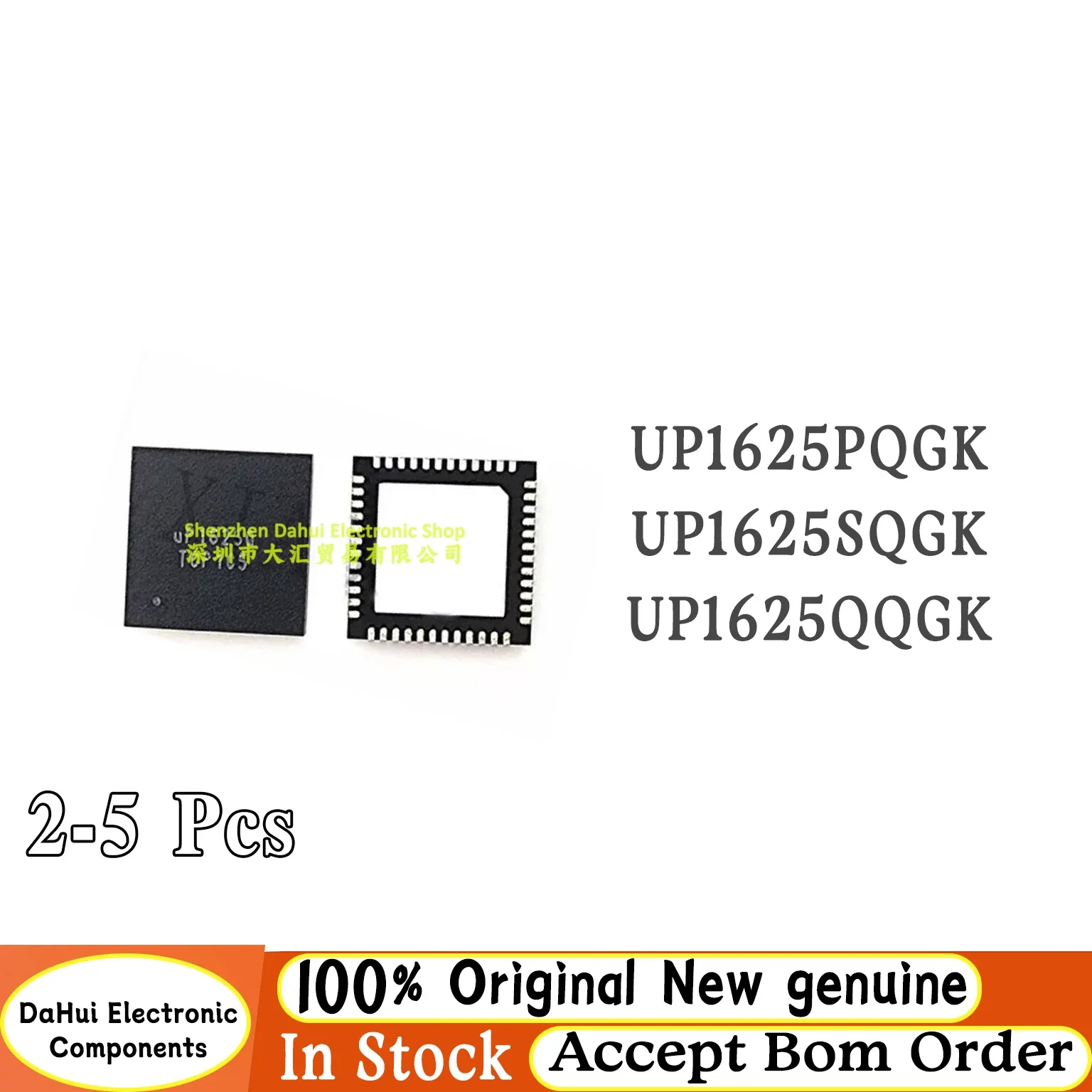 (2-5piece)100% New UP1625P UP1625S UP1625Q UP1625PQGK UP1625SQGK UP1625QQGK QFN-48