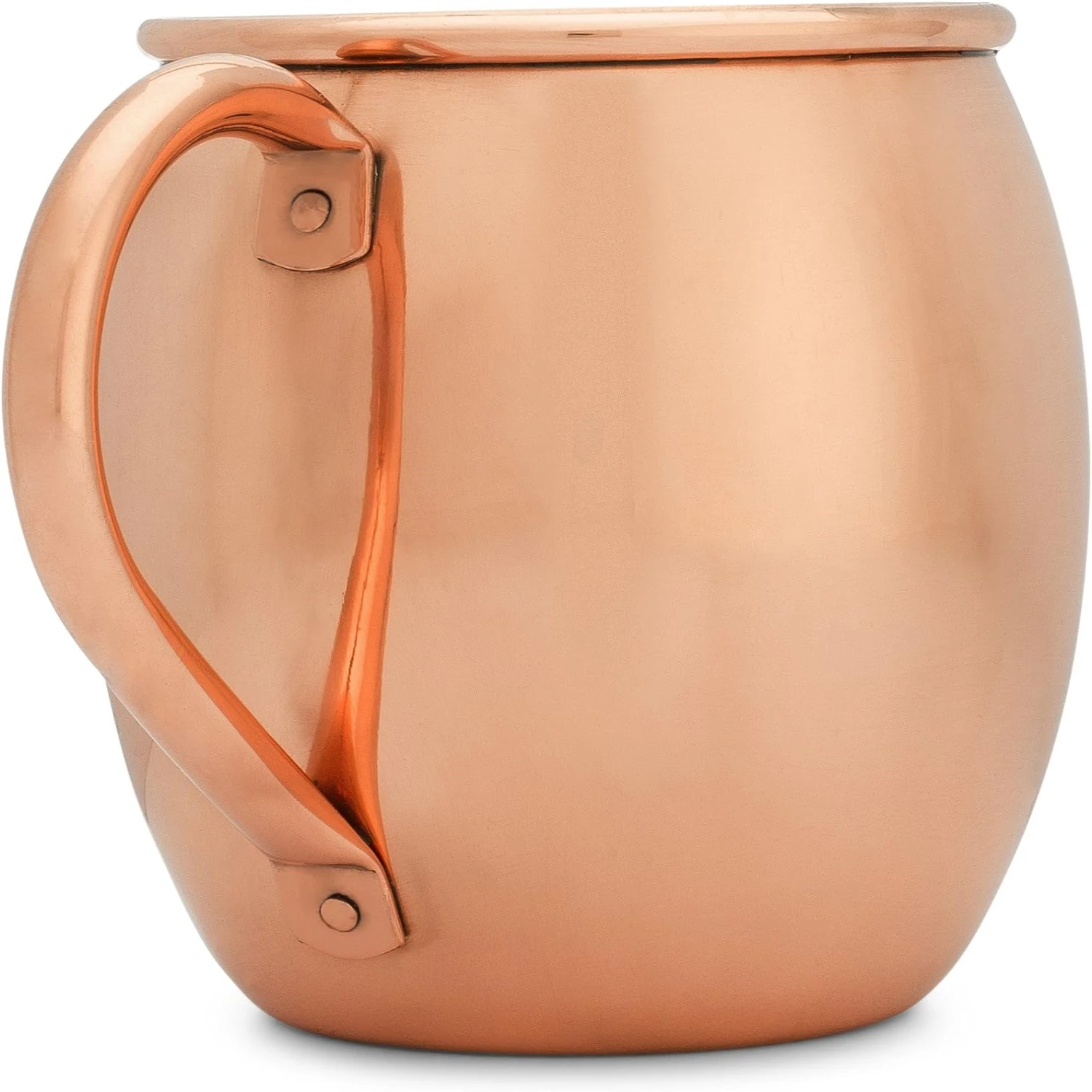 ce with this exquisite, handcrafted copper stoneware mug. Perfect for serving cocktails or hot beverages, this stunning piece wi