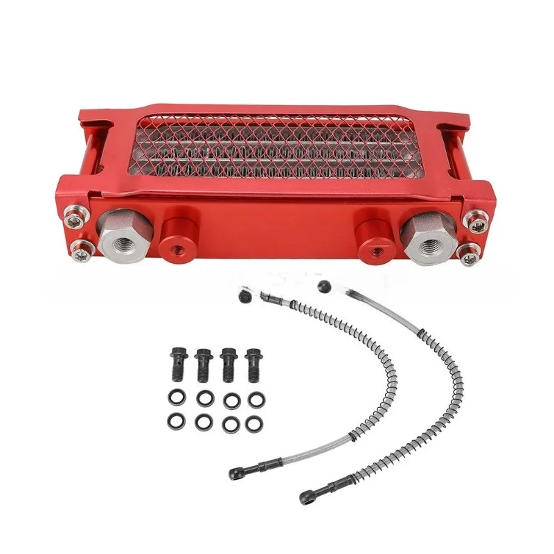 Off-road motorcycle accessories four-layer oil-cooled radiator modified 80CC 140CC little monkey oil cooler
