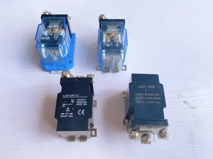 JQX-58F 1Z 60A JQX-60F 1Z 60A/80A JQX-68F 1Z 80A Przekaźnik dużej mocy DC12V DC24V AC110V AC220V