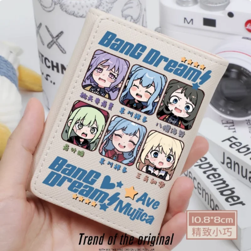 

Аниме Bang Dream Ave Mujica модный кошелек из искусственной кожи держатель для карт засов сумка для денег косплей подарок B2169