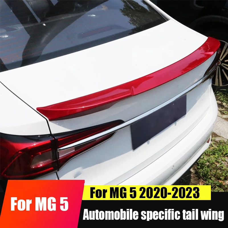 For MG 5 2023 2022 2021 2020 Special exterior decoration for tail wing decoration with baking paint and no punching