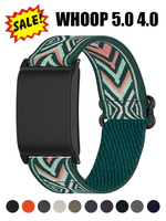 Sport Straps for WHOOP Band 5.0 4.0 3.0 accessories Adjustable Scrunchie Nylon bracelet correas replacement belt watch Whoop 5.0