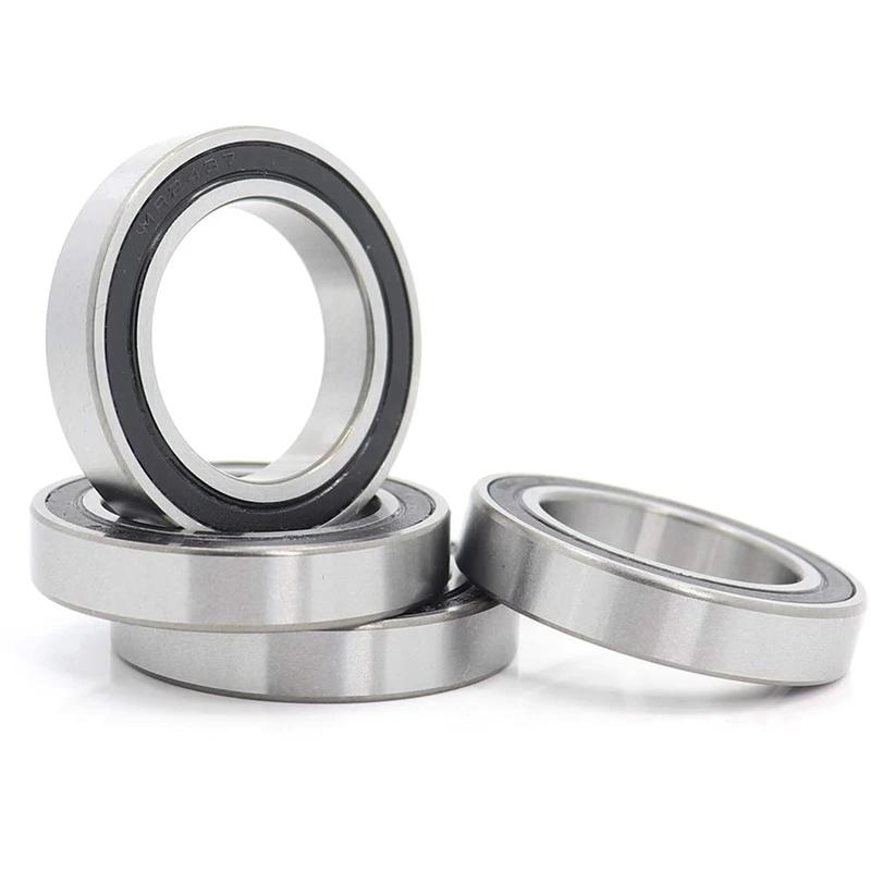 8Pcs MR2437-2RS MR24377 Ball Bearing 24X37x7mm Direct Press Dust Seal Crank Bearings For BB90 Shimano FSA Trek SRAM