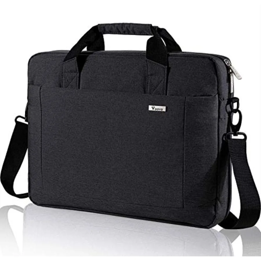 

Laptop Bag Case 17 17.3 ch Computer Sleeve Messenger Bag with Shoulder Strap Expandable Waterproof Large Capacity Busess Briefc