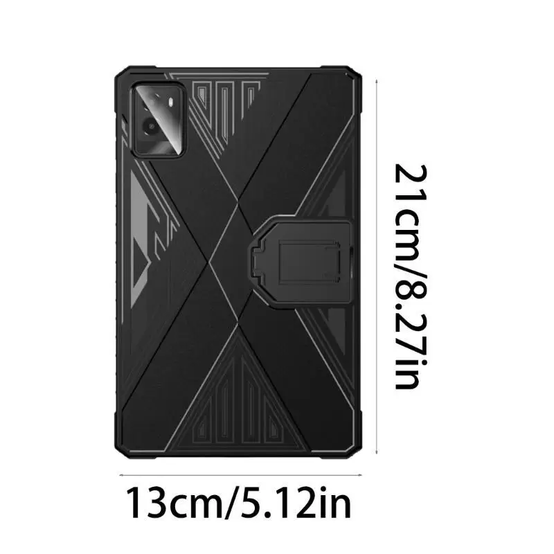 652F Resilient Silikongehäuse für Y700 2025 Tablet Case kombiniert den vollen Schutz mit praktischem Ständerdesign