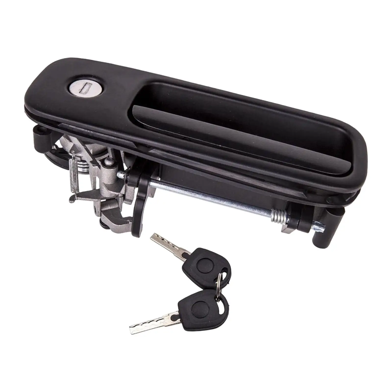 Tailgate Opener Release Handle Trunk Switch Boot with Lock Keys Sturdy Plastic Fittings for SEAT Alhambra