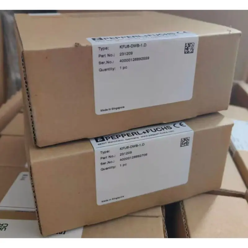 New KFU8-DWB-1.D safety barrier for fast delivery