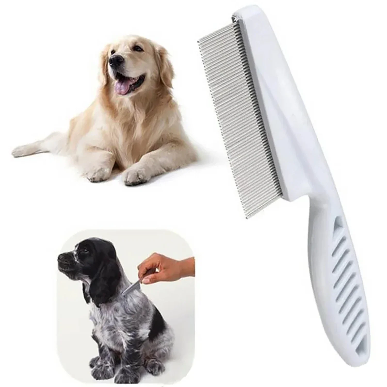 

Top-selling Comfortable and Durable Stainless Steel Pet Flea Grooming Comb - Essential Must-Have Tool for Regular Cleaning and C
