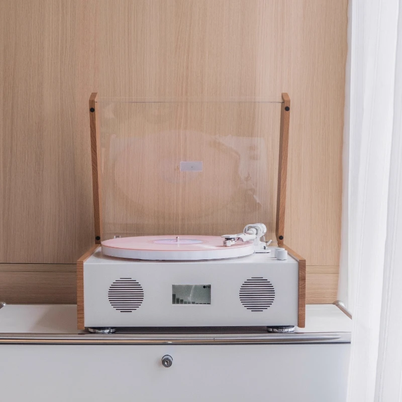 Retro vinyl record player Home LP all-in-one phonograph Gift Bluetooth audio record player