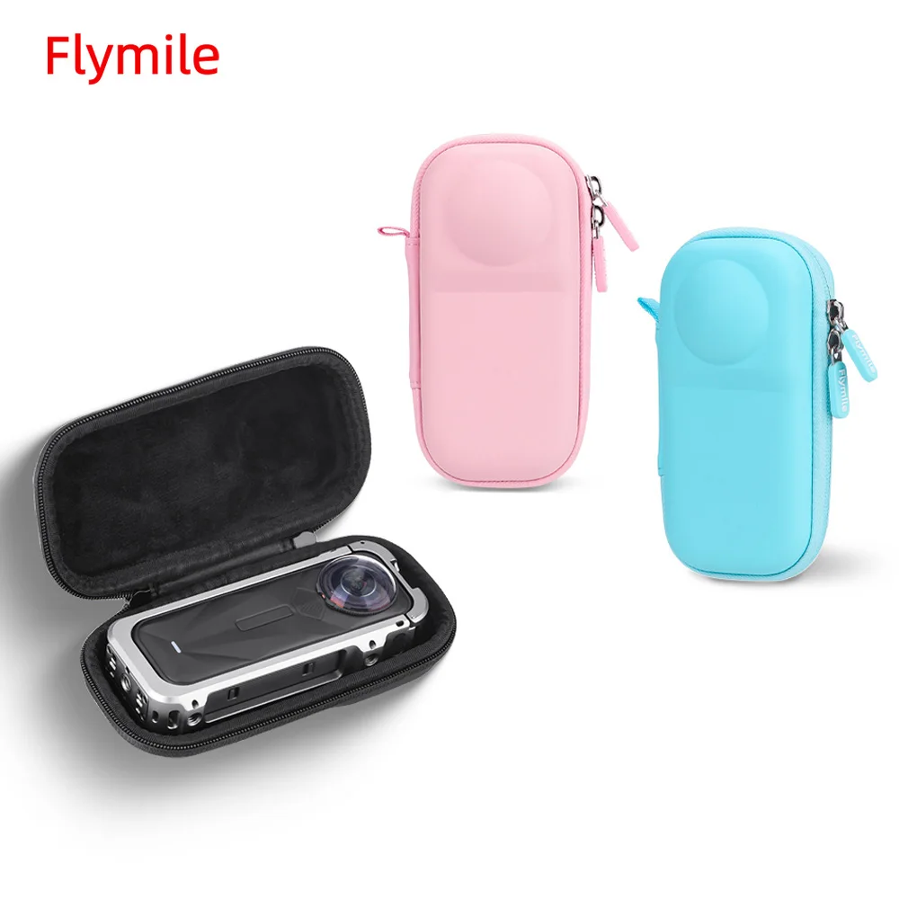 

Flymile X5 Cage Storage Case Carrying Bag for Insta360 X5 Accessories Protective Frame Handbag Mini Portable Travel Box ﻿