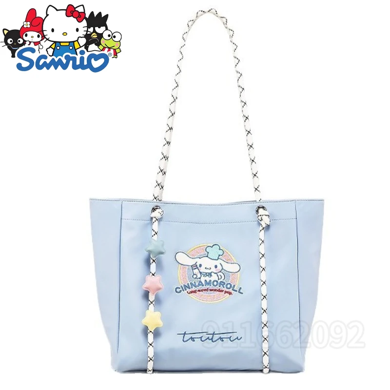

Cinnamoroll New Women's Handbag Luxury Brand Original Women's Shoulder Bag Large Capacity Lightweight Fashion Women's Bag