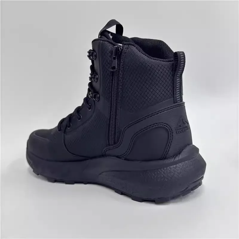 Classic brand zipper men's hiking shoes, professional anti-slip desert shoes, designer wearable mid-top hiking sports shoes