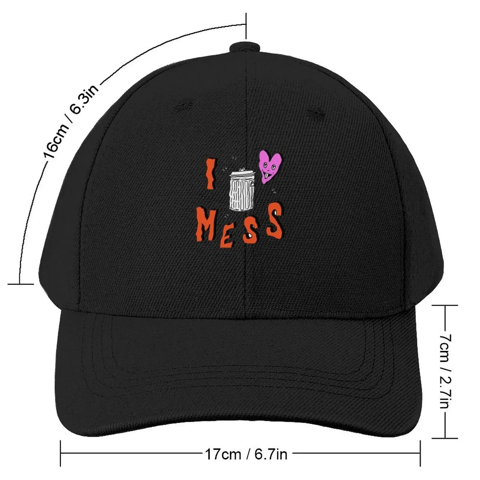 I 3 Mess OG Logo Baseball Cap sailor cap for men Golf Cap Hood beach hat For Women Men's