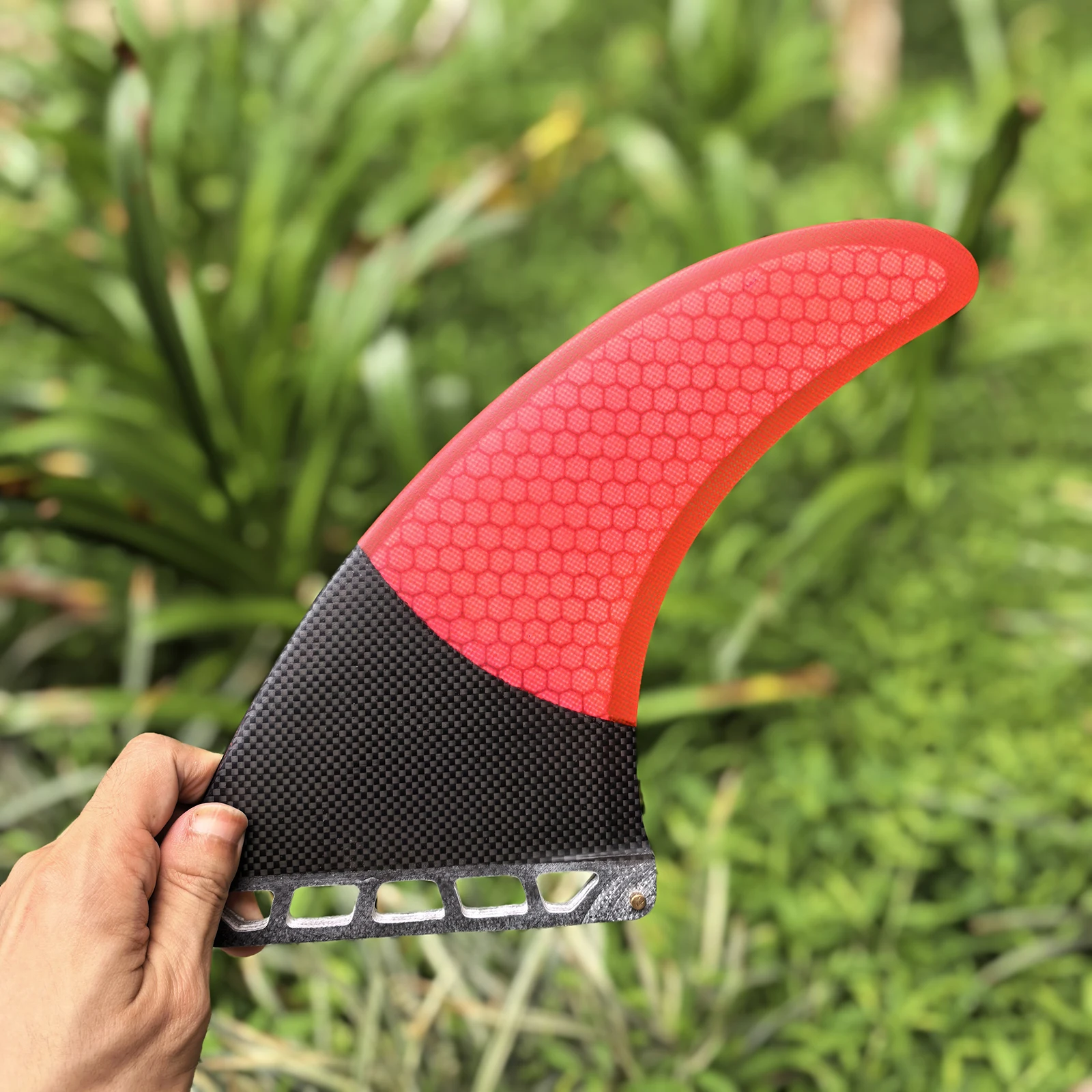 UPSURF Fibreglass Surfboard Fin for Surfing, Carbono Barbatana in Surfing and Longboard Fins, Stand Up Paddle, 9 inch