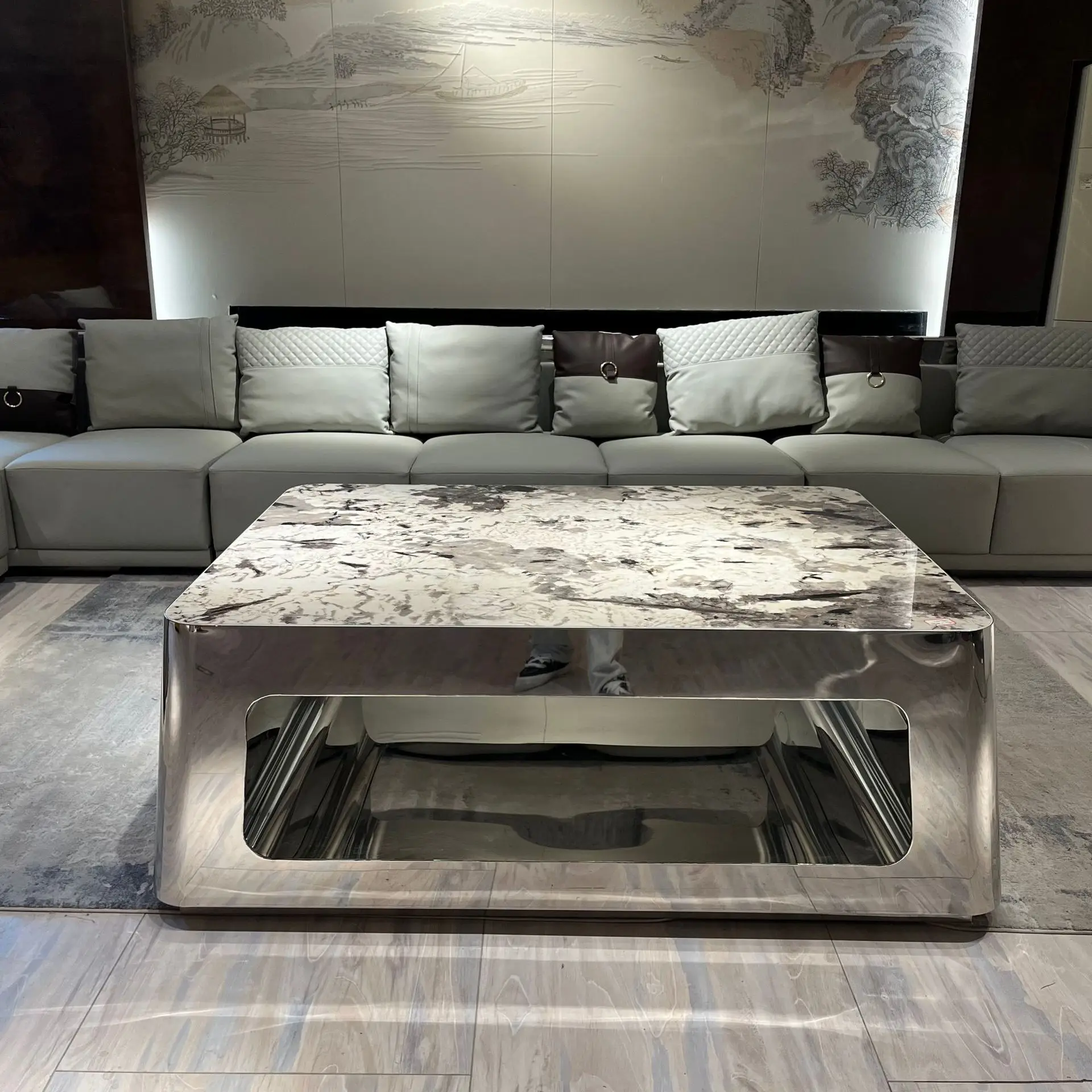 Japanese Simple Coffee TableStanding Cosmetics Funky Professional Coffee Table Living Room Designer Individual Lounge Furniture