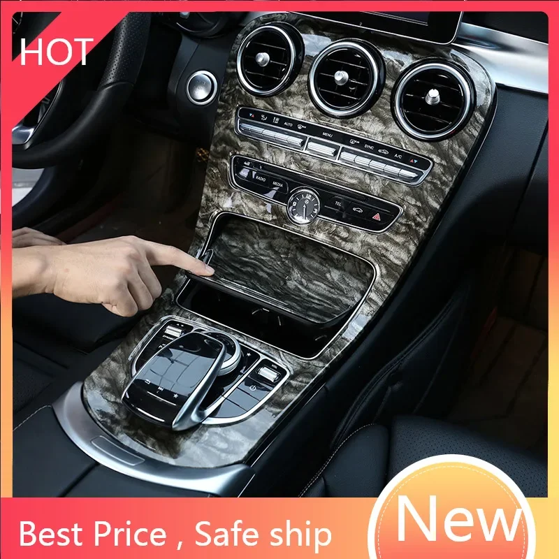 

Marble Color Style ABS Plastic Center Cover For Mercedes Benz C Class W205 15-18 For Mercedes-benz GLC-Class X253 2016-18 LO