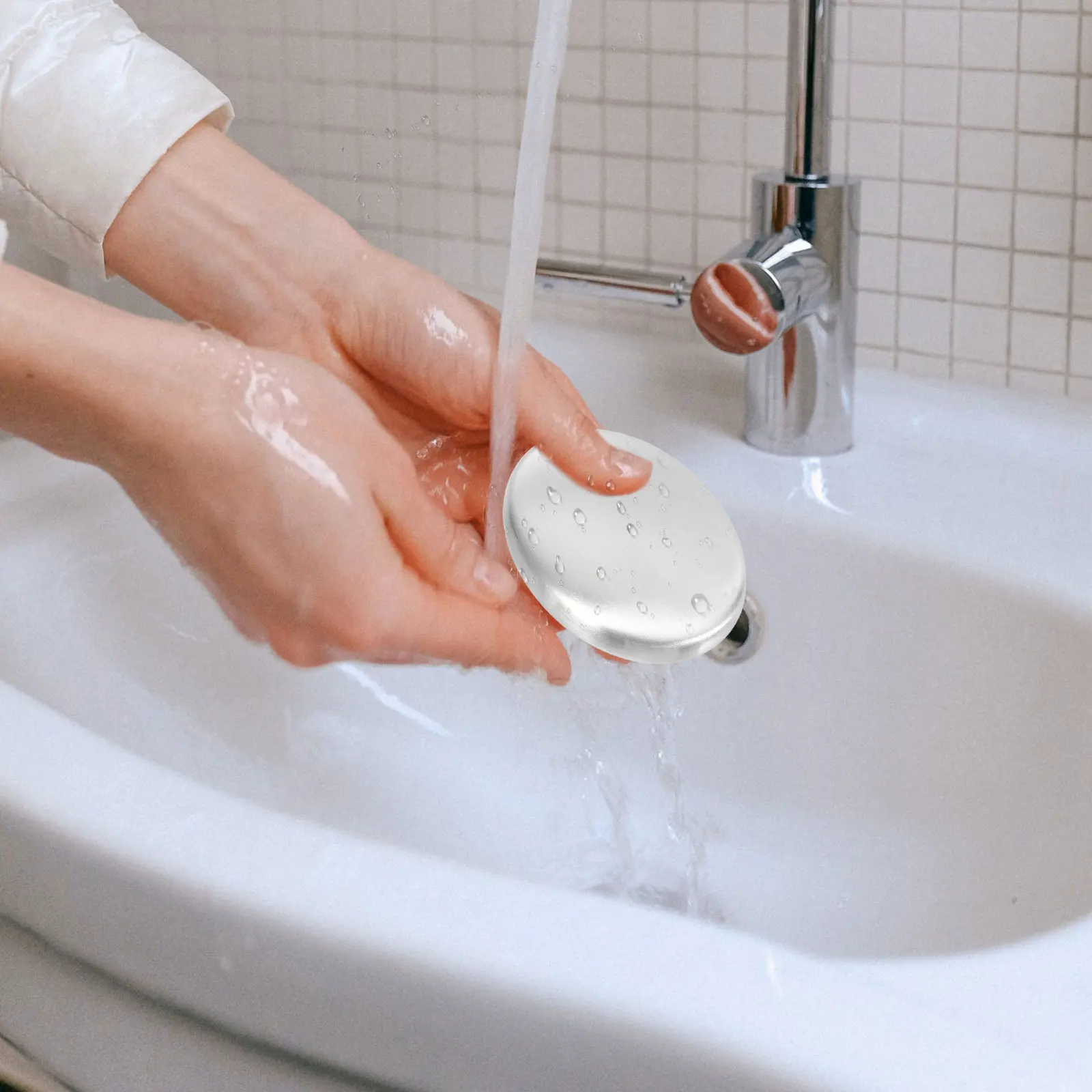 2 قطعة من الفولاذ المقاوم للصدأ مزيل رائحة الصابون المعدني للمطبخ، قضيب صابون للتنظيف اليدوي لإزالة رائحة الأسماك المنزلية، قابل لإعادة الاستخدام #5