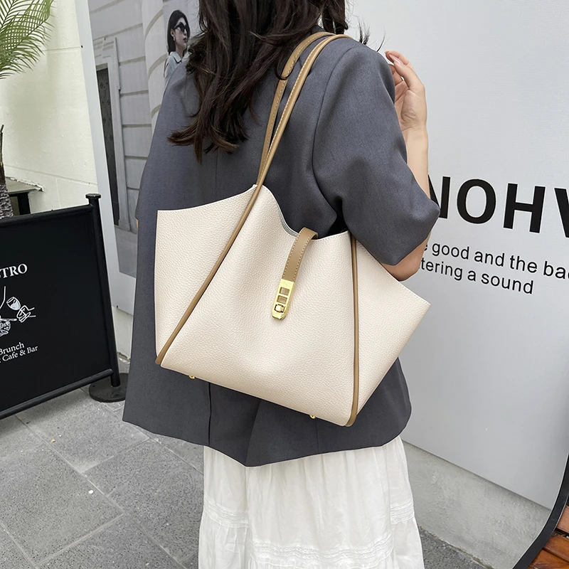 حقيبة حمل فريدة من نوعها للترفيه والأعمال للنساء مع سعة كبيرة جمالية بسيطة ولون خالص