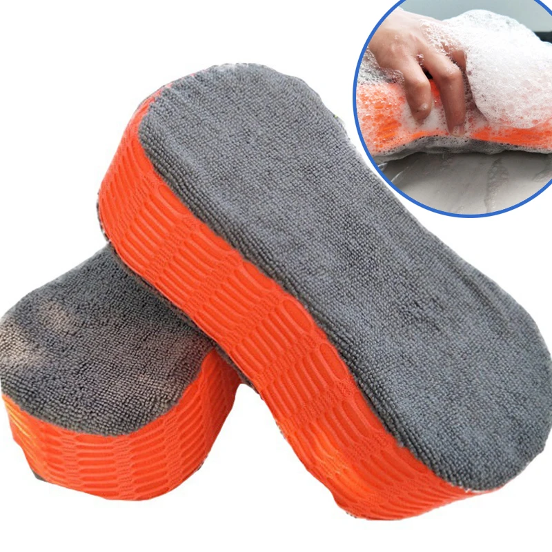 إسفنجة لغسيل السيارات إسفنجة لتنظيف العجلات ، ممسحة غسيل الإطارات ، وسادة شفط إسفنجية ، فرش تلميع الشمع ، أداة إكسسوارات غسيل السيارات ، 1: 2: 49 #3