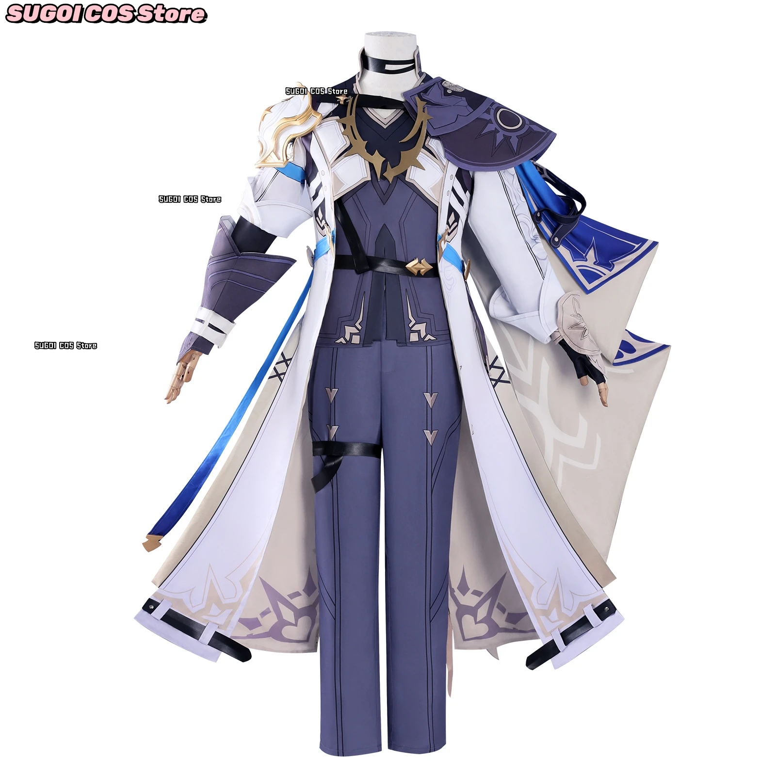 Phaenon Косплей Игра Honkai: Star Rail Костюм Спаситель Kexia Phaenon Металлический Плащ Костюм XS-3XL Унисекс Экипировка Аниме Вечеринка Ролевая Игра