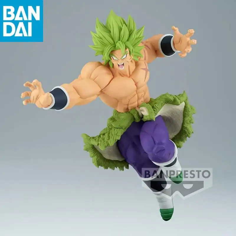 

Bandai Namco Banpresto In Stock Dragon Ball Match Makers Broli Pvc Figure Model Collector Figurine Desktop Ornament Toys Gift