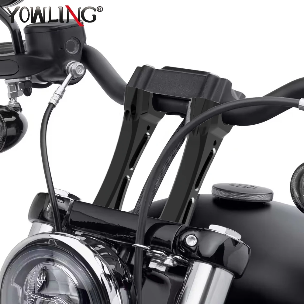 

6.3" Upright/Curved Tall Handlebar Risers For Pan America RA 1250 Special 1250S RA1250S Mount Clamp Kit Accessories 2021-2024