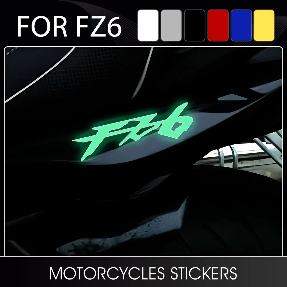 Motorcycle Glow Stickers Waterproof Decal for Yamaha FZ6 FZ6N FZ6-N Fazer S2 2004 2005 2006 2007 2008 2009 Accessories