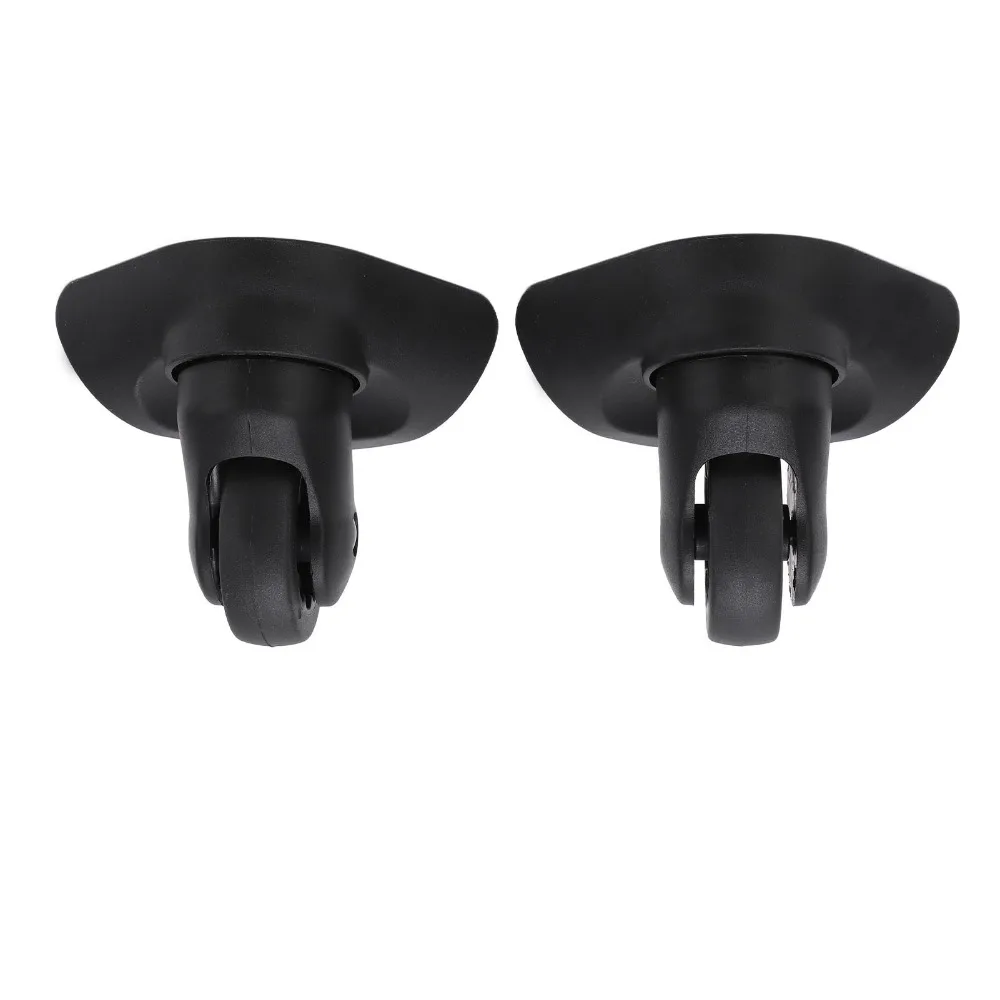 

Комплект (2 шт.) поворотных колес для чемодана, черные, для ремонта и замены, аксессуары для багажа