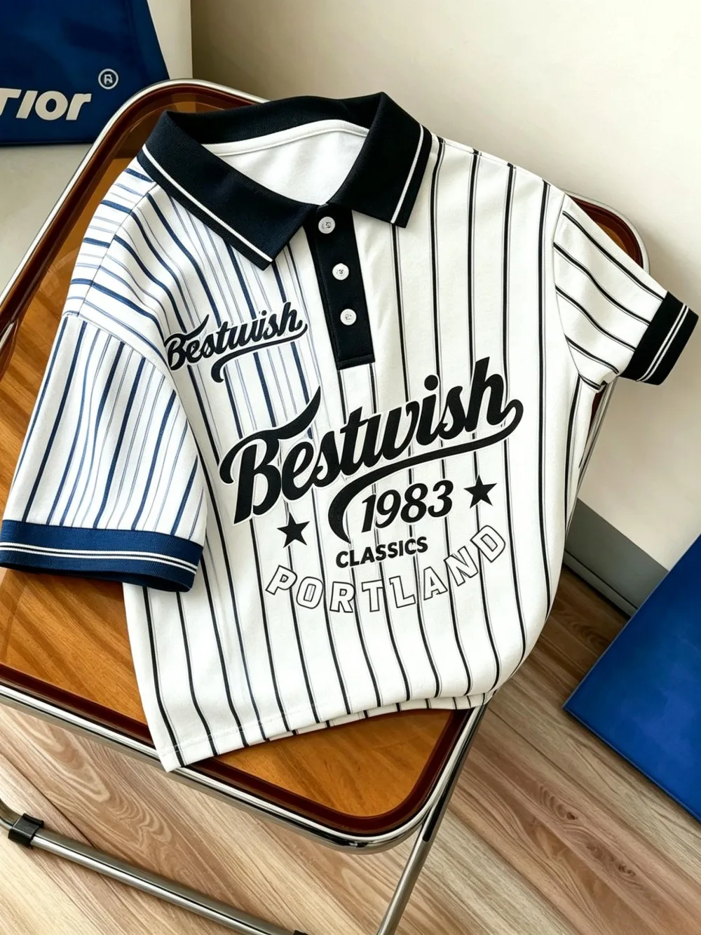 Thumbnail 2 - #49 Mens Striped T-Shirts List of Top Picks
