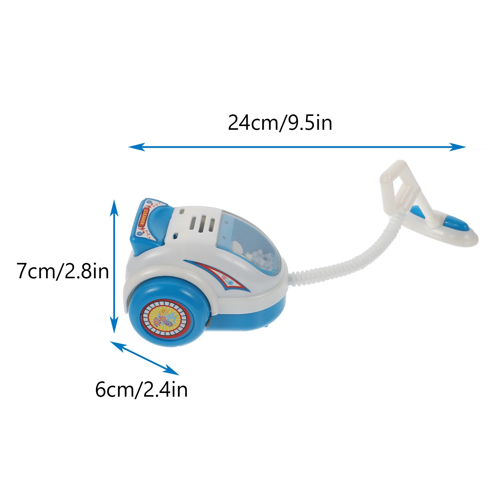 1Pcs Mini Home Appliance Kids Gift Smooth Appearance No Burrs Realistic Design for Baby Boys and Girls Simulated Cleaner