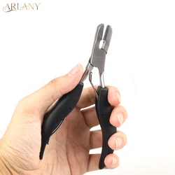ARLANY Hair Extensions Pliers Stainless Steel Keratin Bonding Removal Pliers For Pre-bonded Extensions K-Tip Extensions Pliers