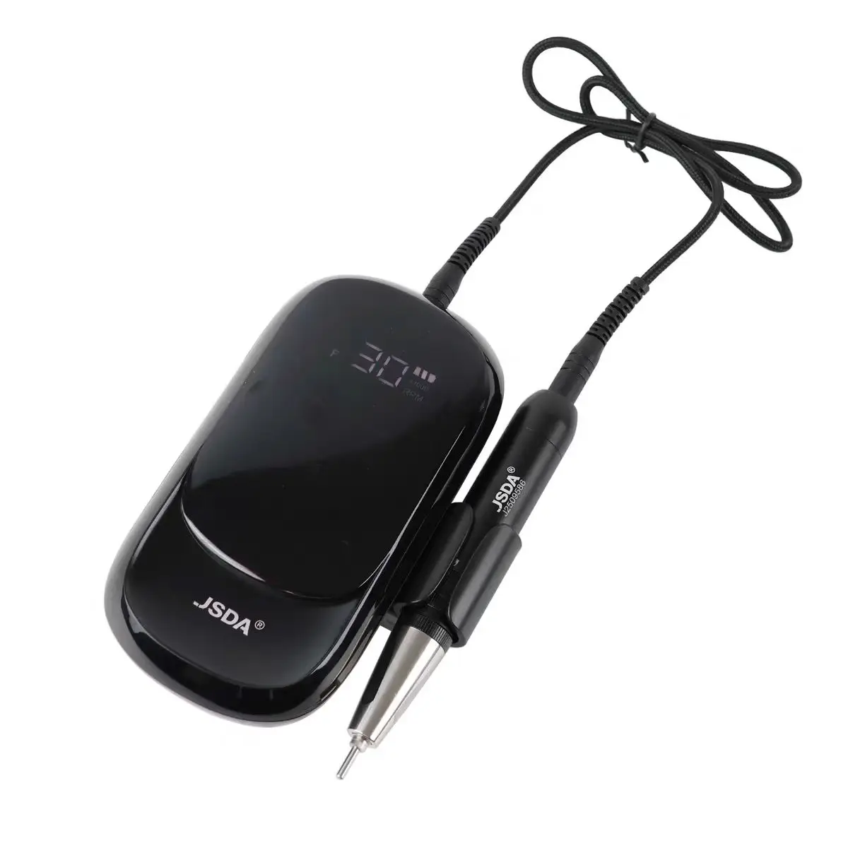 30000RPM充電式電動ネイルドリルマシン、ジェルネイルポリッシュ用プロフェッショナルネイルドリル、ポータブルネイルファイル、マニキュアツール