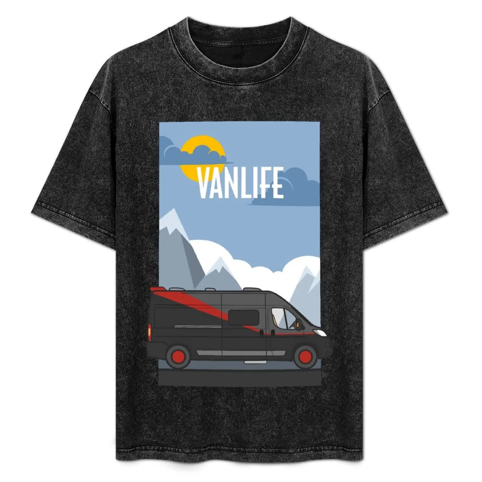 

VanLife in the colors of the series of the 80s - A-Team T-Shirt boys animal print quick-drying mens champion t shirts