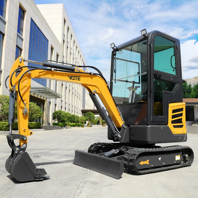 Mini Excavator Hydraulic  Perkins Excavator Imported Hydraulic Zero Tail  Steel Track  Rubber Track Backhoe Excavators