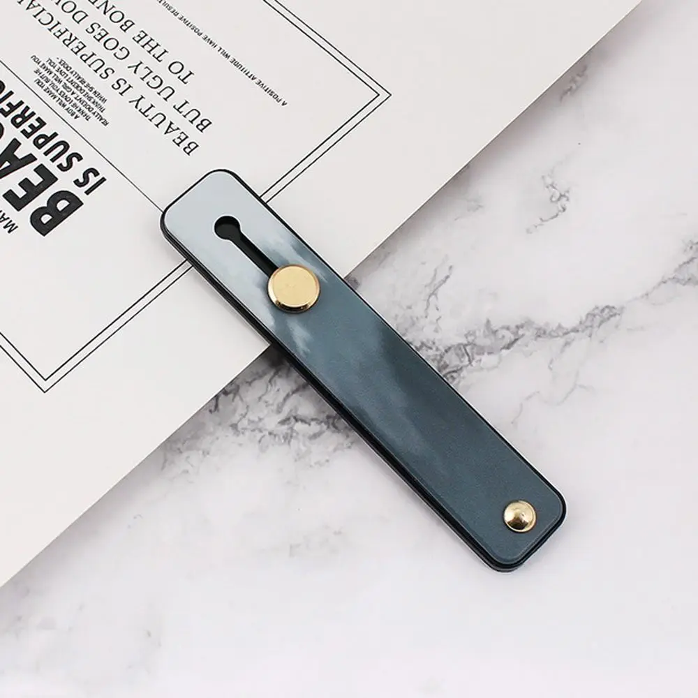 حزام المعصم القصير دفع وسحب حامل الهاتف الهاتف إصبع قبضة الهاتف إصبع حزام تلسكوبي قوس أصحاب الهاتف المحمول #1