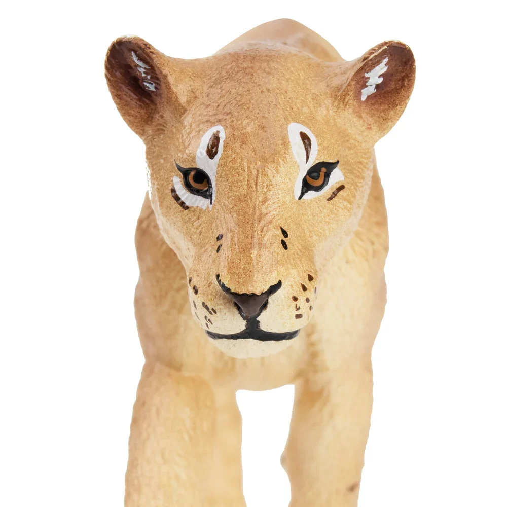 Toymany Symulacja Walking Lioness Wildlife Model zwierzęcia Zabawka Mini figurki Lalki Figurki akcji Zabawki dla dzieci Prezent